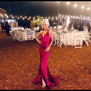 Windsor Satin dress worn once